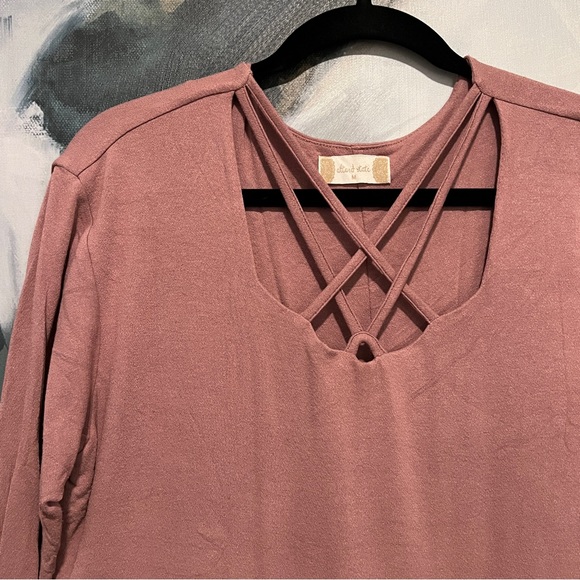 Altar’d state strappy pink sleeve M - Picture 4 of 7